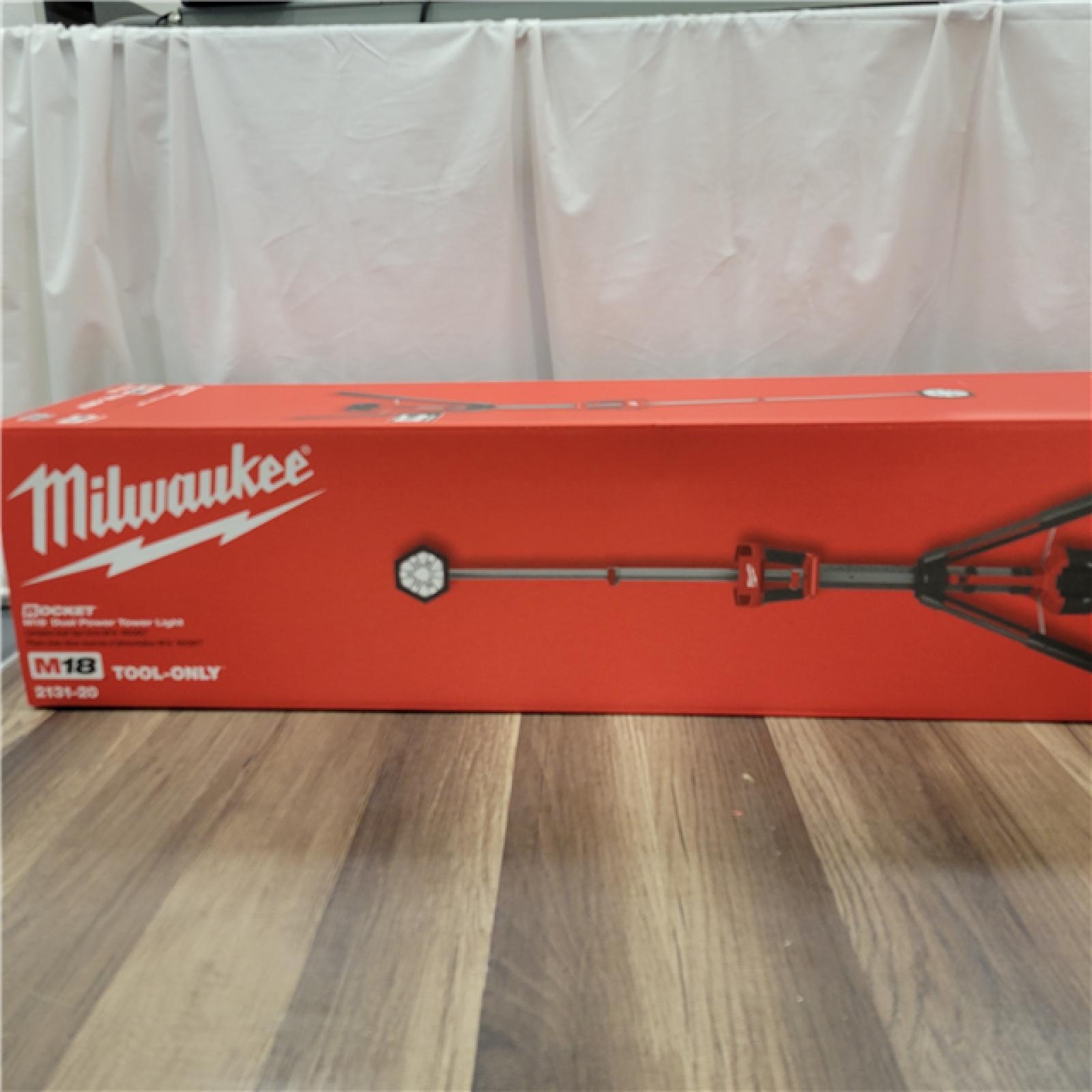 NEW Milwaukee 2131-20 M18 18V Cordless Rocket Dual Power Tower Light (Tool Only)