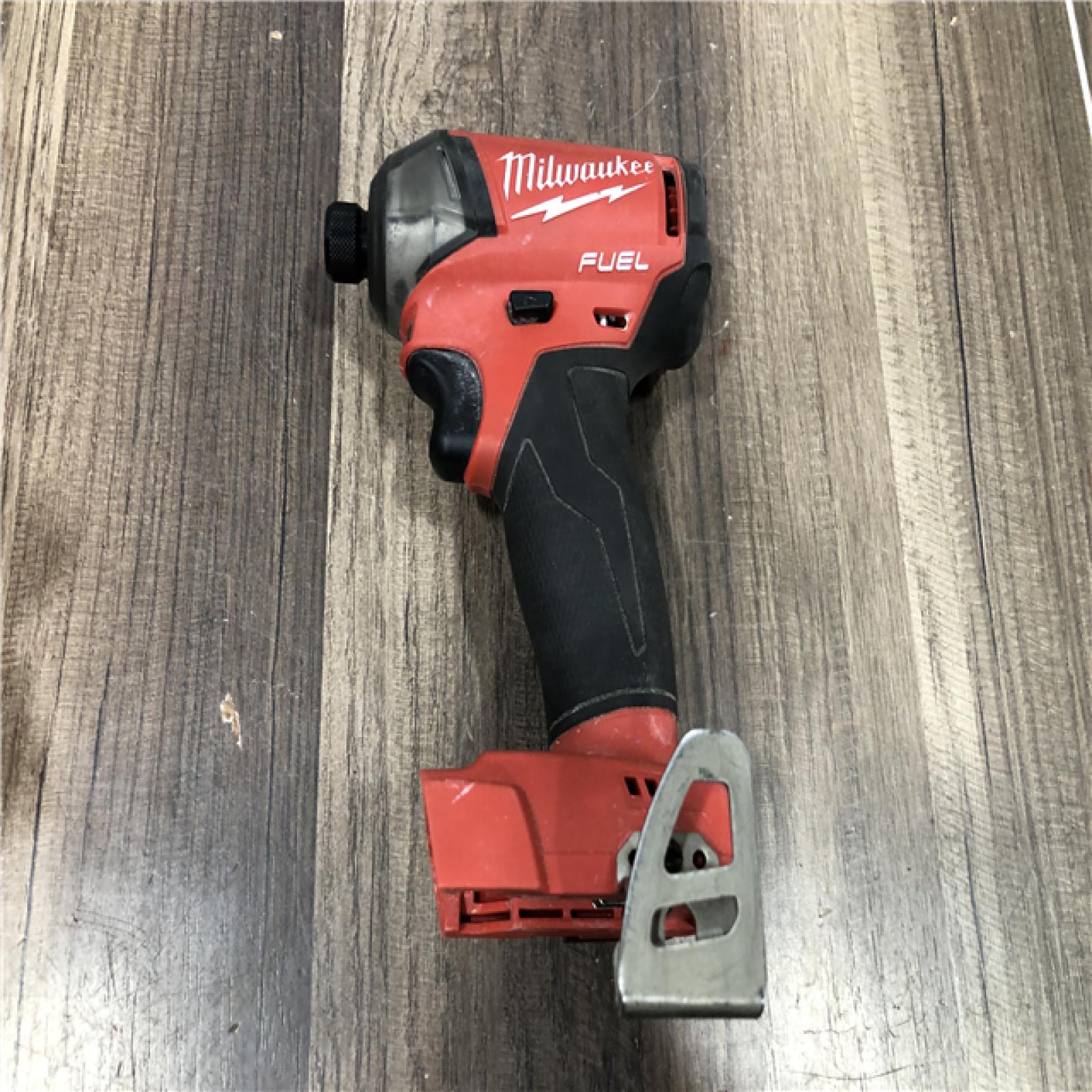 AS-IS Milwaukee  FUEL SURGE 18V Lithium-Ion Brushless Cordless 1/4 in. Hex Impact Driver (Tool-Only)