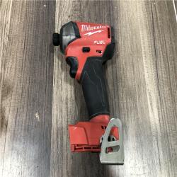 AS-IS Milwaukee  FUEL SURGE 18V Lithium-Ion Brushless Cordless 1/4 in. Hex Impact Driver (Tool-Only)