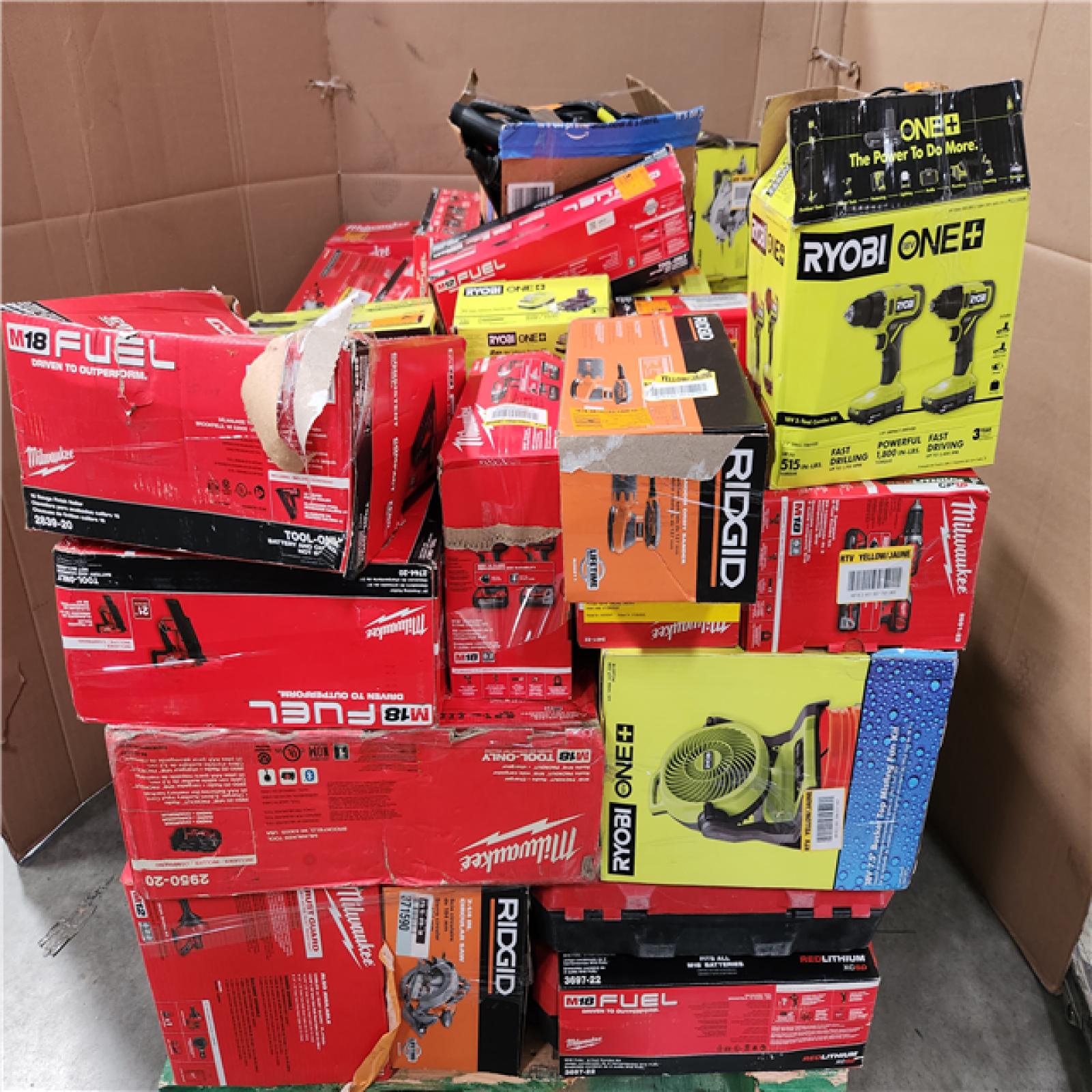CALIFORNIA AS-IS TOOL PALLET