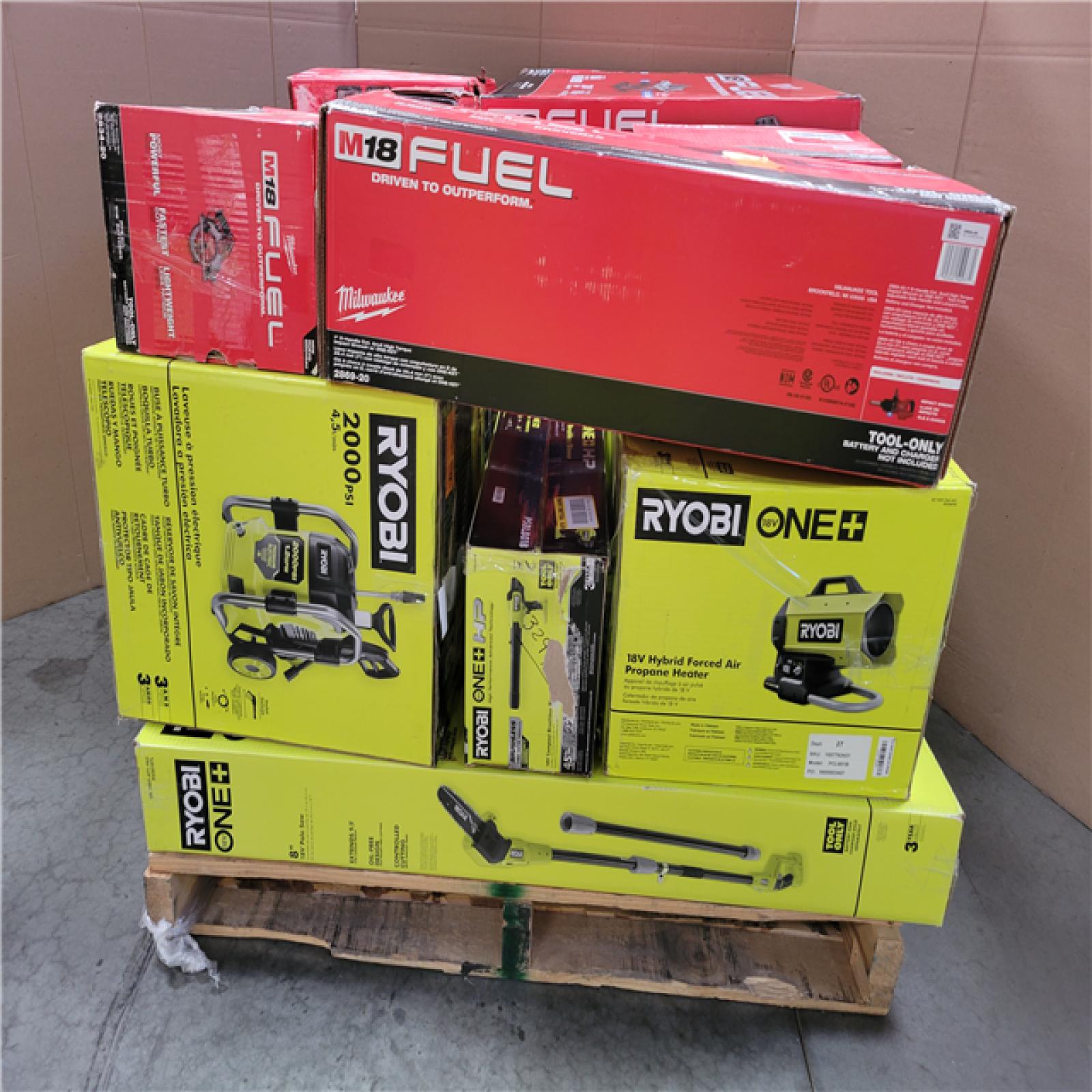 CALIFORNIA AS-IS TOOL PALLET