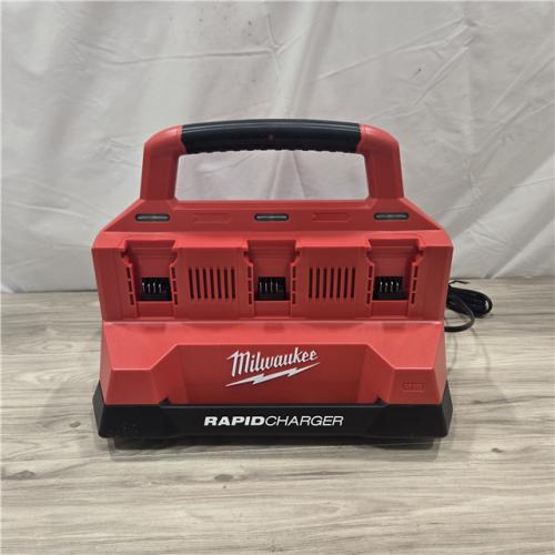 AS-IS Milwaukee M18 Packout Six Bay Rapid Charger (Tool-Only)