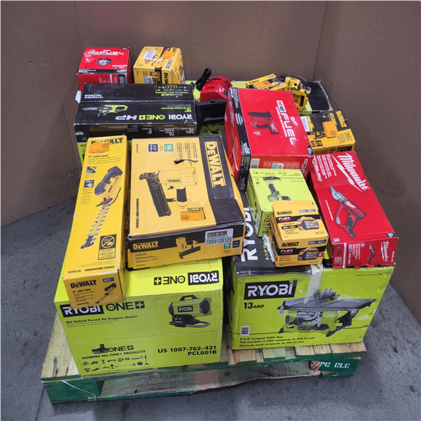 CALIFORNIA AS-IS TOOL PALLET