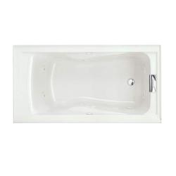 Phoenix NEW American Standard Cadet EverClean 72 in. x 42 in. Rectangular Whirlpool Bathtub with Reversible Drain in White (SEALED)