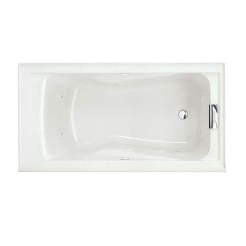 Phoenix NEW American Standard Cadet EverClean 72 in. x 42 in. Rectangular Whirlpool Bathtub with Reversible Drain in White (SEALED)