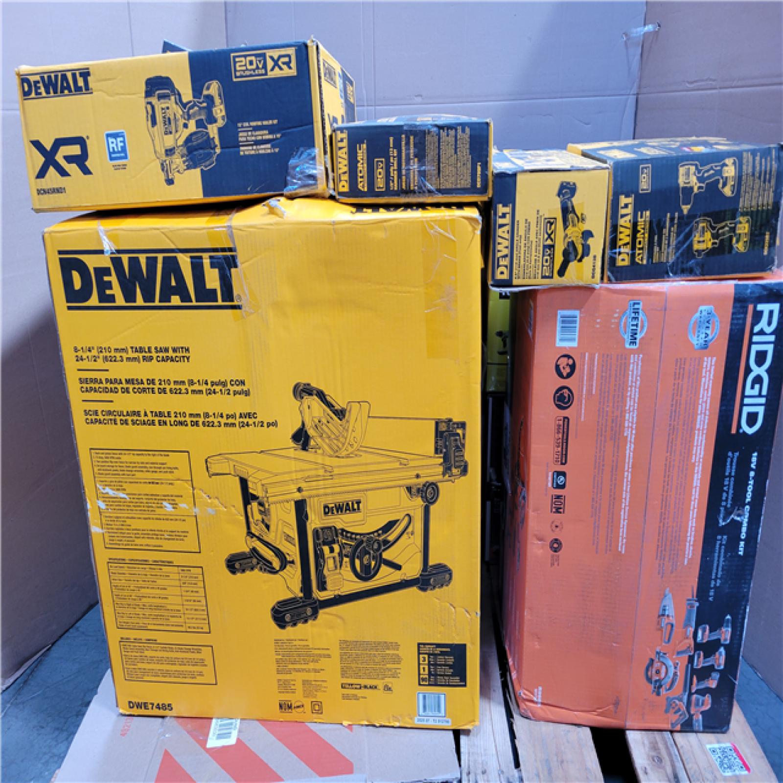 CALIFORNIA AS-IS TOOL PALLET