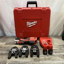 AS-IS Milwaukee 12-Volt Lithium-Ion Force Logic Cordless Press Tool Kit