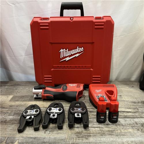 AS-IS Milwaukee 12-Volt Lithium-Ion Force Logic Cordless Press Tool Kit