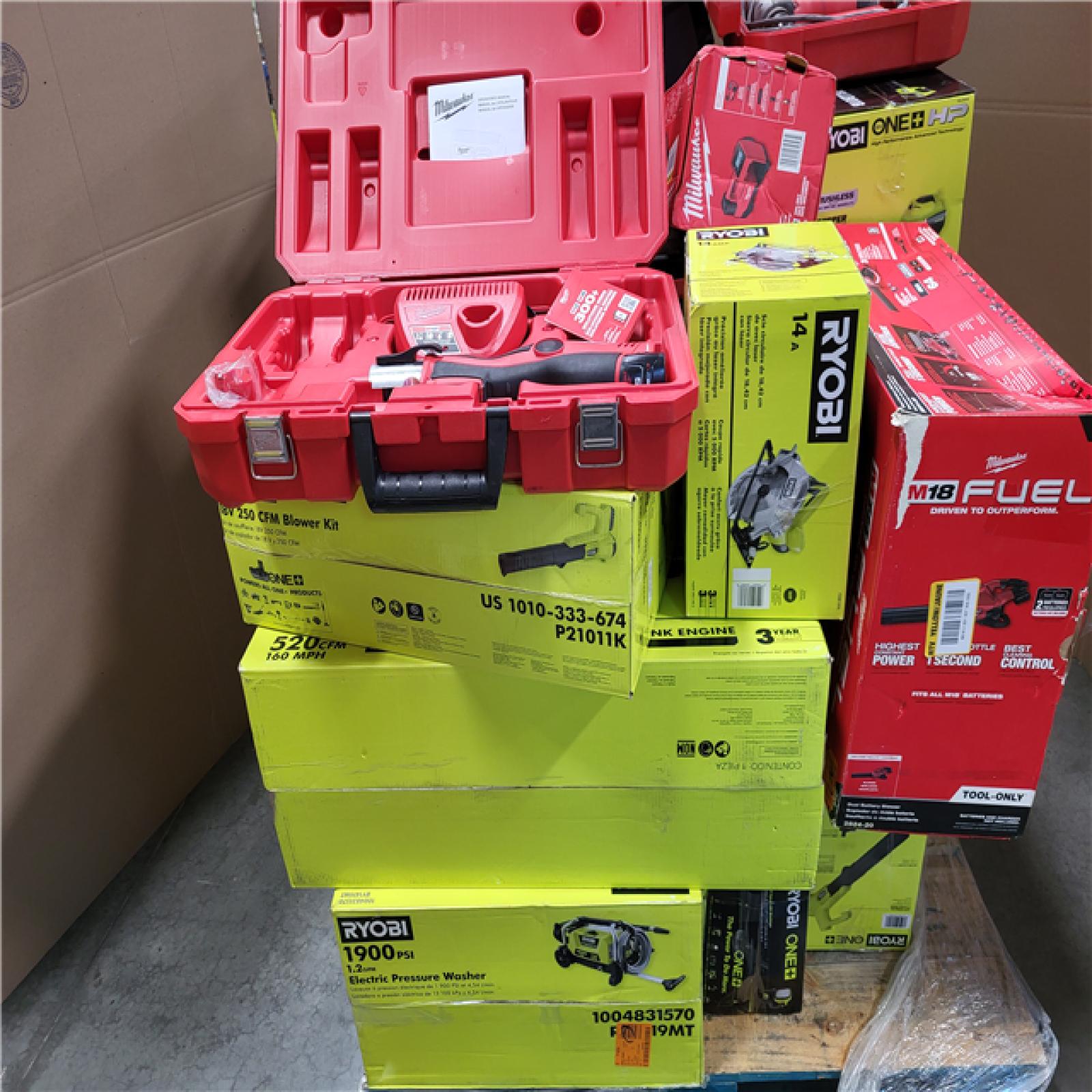 CALIFORNIA AS-IS TOOL PALLET