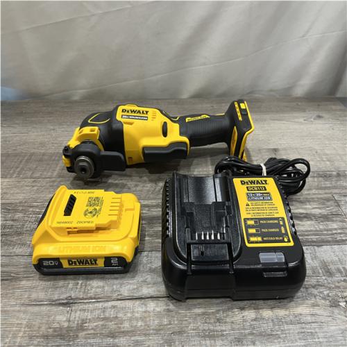 AS-IS DEWALT ATOMIC 20V MAX Cordless Brushless Oscillating Multi Tool Kit