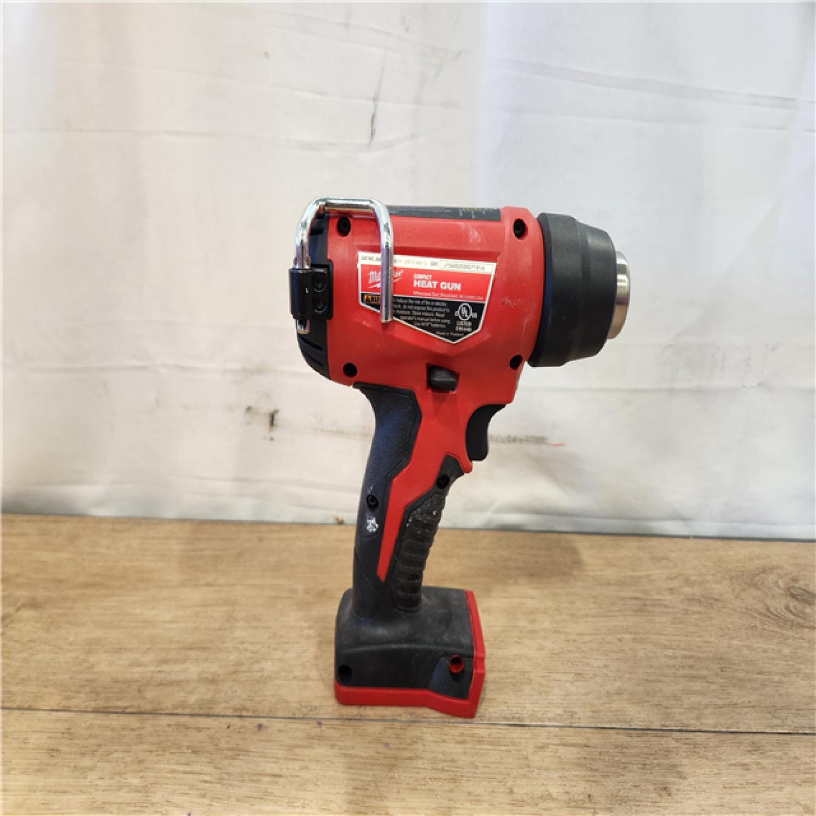 AS-IS- Milwaukee M18 18V Lithium-Ion Cordless Compact Heat Gun (Tool-Only)