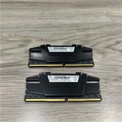 AS-IS G. SKILL Ripjaws V Series 16GB (2 X 8GB) 288-Pin DDR4 SDRAM DDR4 3000 (PC4 24000) Desktop Memory Model F4-3000C15D-16GVKB