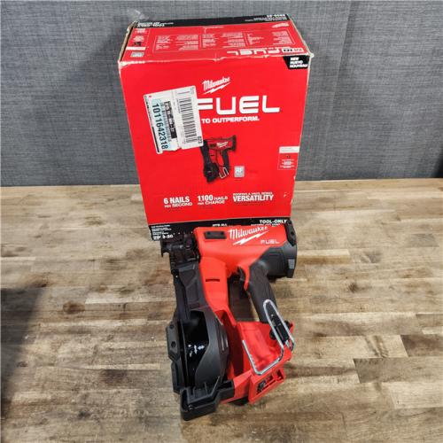 HOUSTON LOCATION - AS-IS (APPEARS LIKE NEW) Milwaukee M18 FUEL Coil Roofing Nailer (TOOL ONLY)