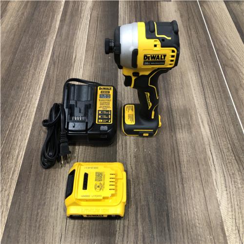 AS-IS DEWALT Atomic 20V Max Lithium-Ion Brushless Cordless Compact 1/4 in. Impact Driver Kit