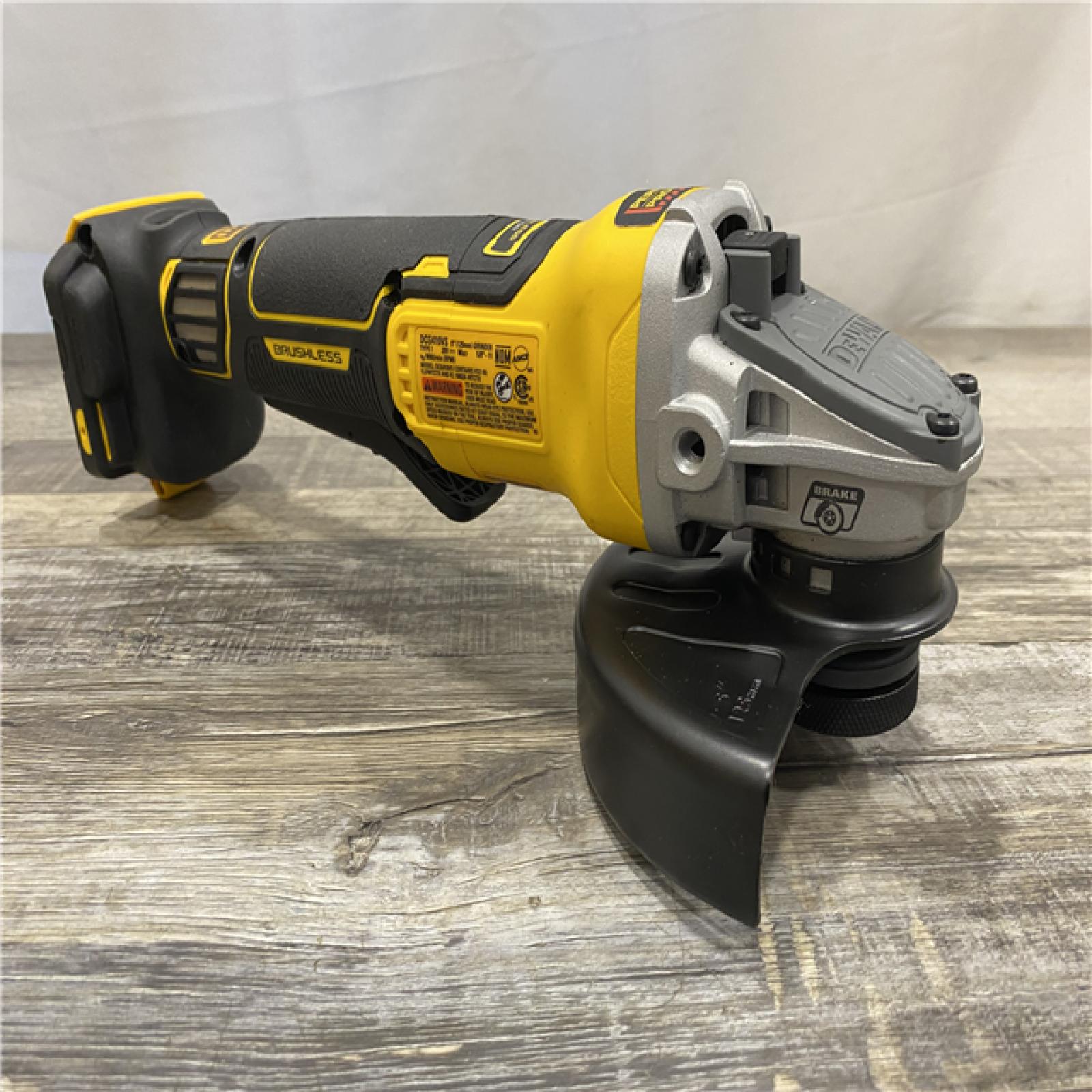 AS-IS DEWALT 20V XR Cordless 4-1/2. in. to 5 in. Variable Speed Angle Grinder (Tool Only)
