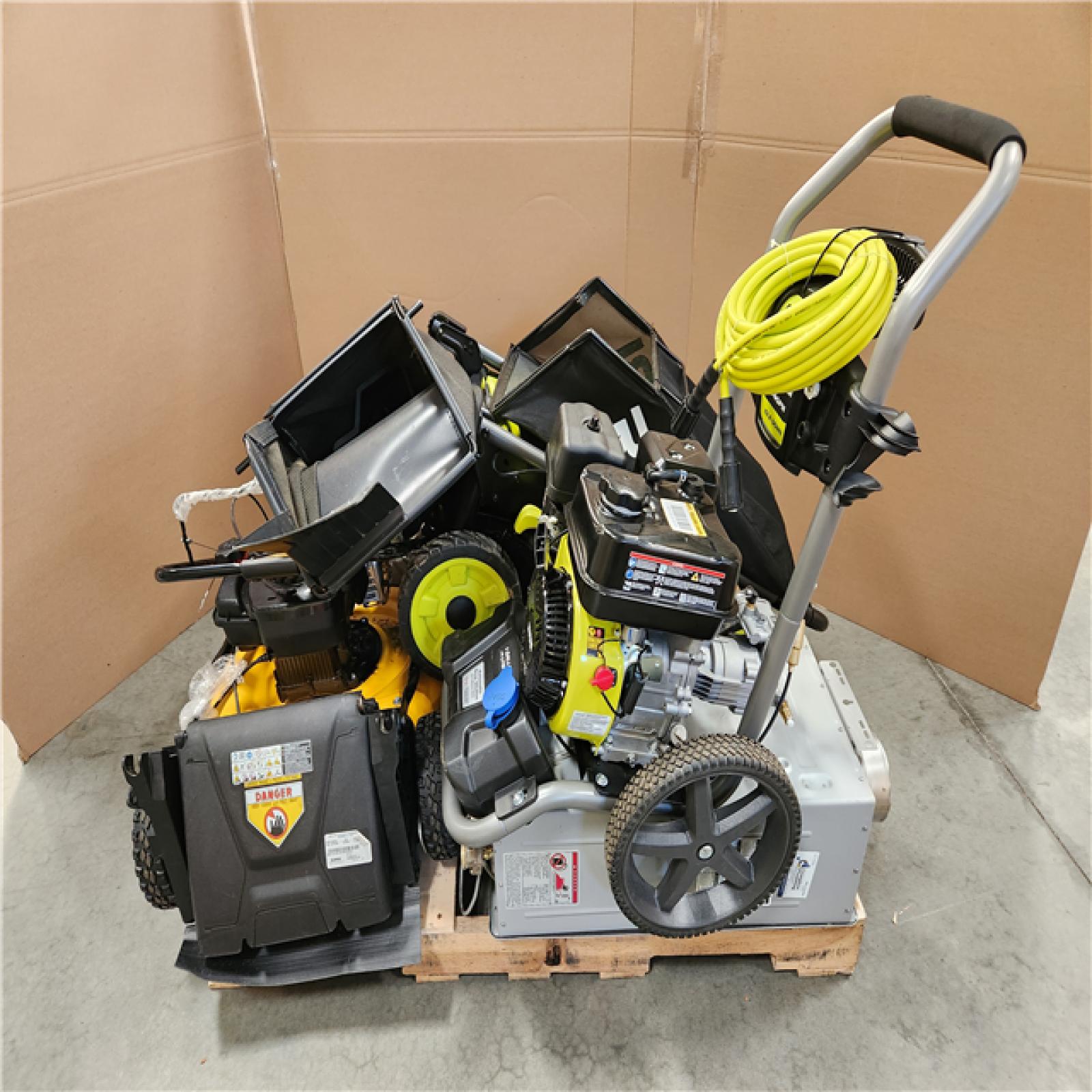 CALIFORNIA  AS-IS OUTDOOR POWER EQUIPMENT