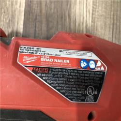 AS-IS Milwaukee FUEL 18-Volt Lithium-Ion Brushless Cordless Gen II 18-Gauge Brad Nailer (Tool-Only)