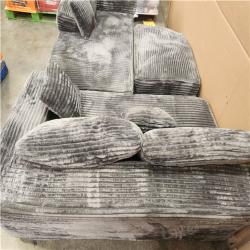 Phoenix NEW Modular L-Shaped 3-Piece Grey Sofa
