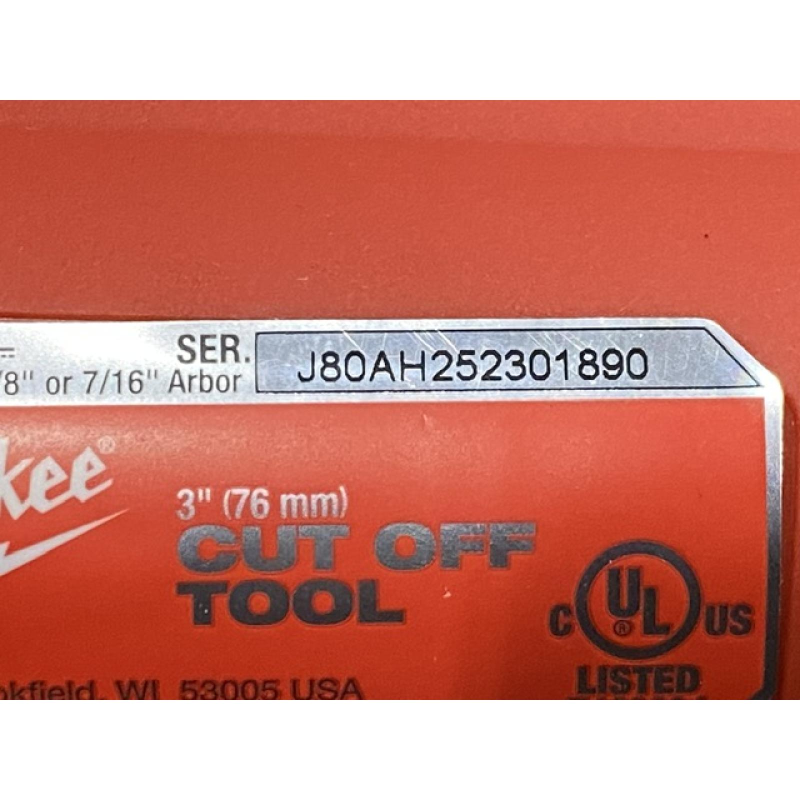 AS-IS Milwaukee  FUEL 12V Lithium-Ion Brushless Cordless 3 in. Cut Off Saw (Tool-Only)