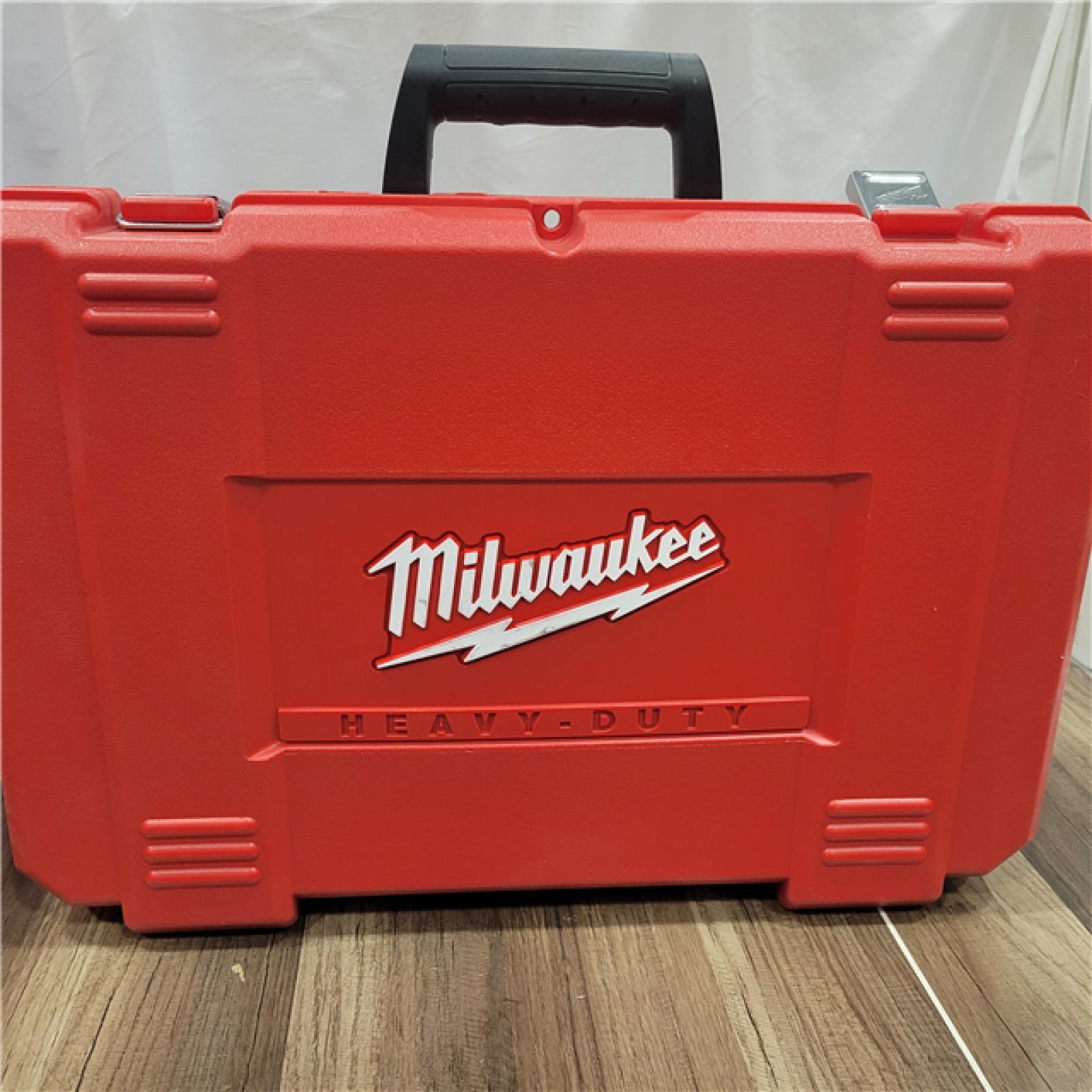 AS-IS Milwaukee M12 12-Volt Lithium-Ion Force Logic Cordless Press Tool Kit (3 Jaws Included) with Two 1.5 Ah Battery and Hard Case