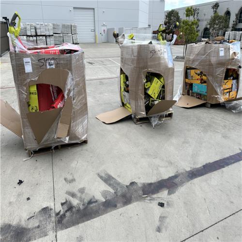 California AS-IS POWER TOOLS Partial Lot (3 Pallets) P-R054095