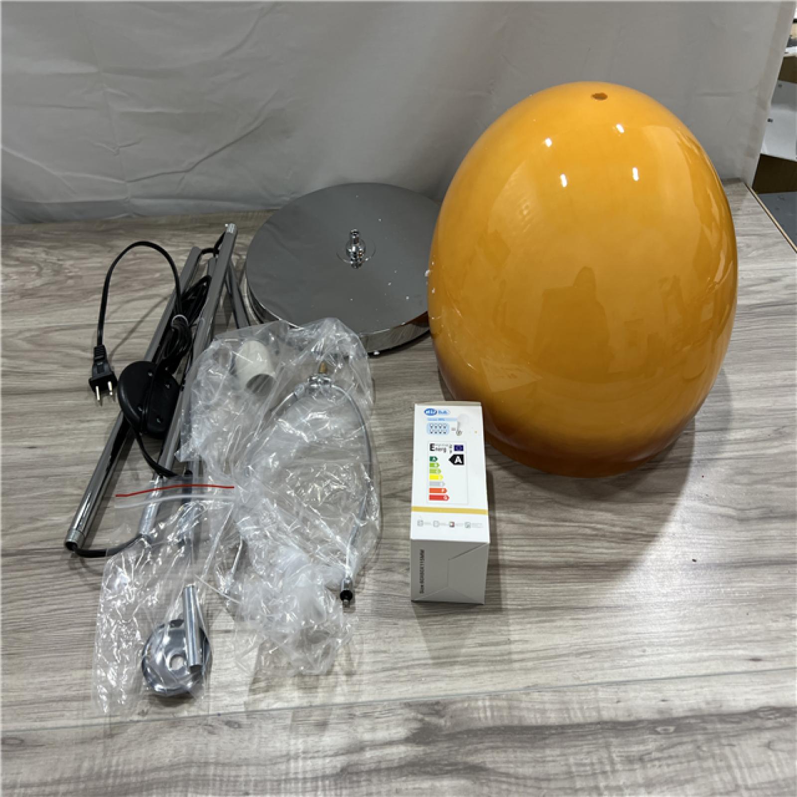 AS-IS Fira Contemporary Aluminum Floor Lamp