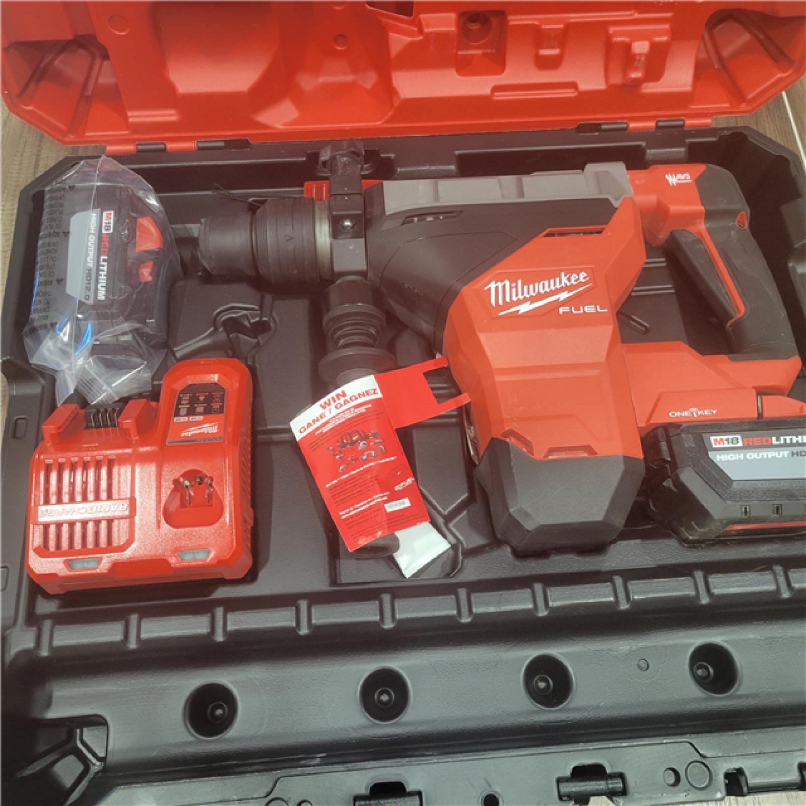 AS-IS Milwaukee M18 FUEL 1 3/4 SDS Max Rotary Hammer Kit