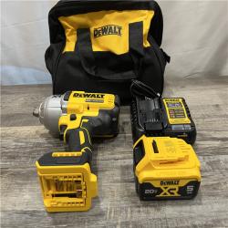 AS-IS DEWALT 20V MAX Lithium-Ion Cordless 1/2 in. Impact Wrench Kit