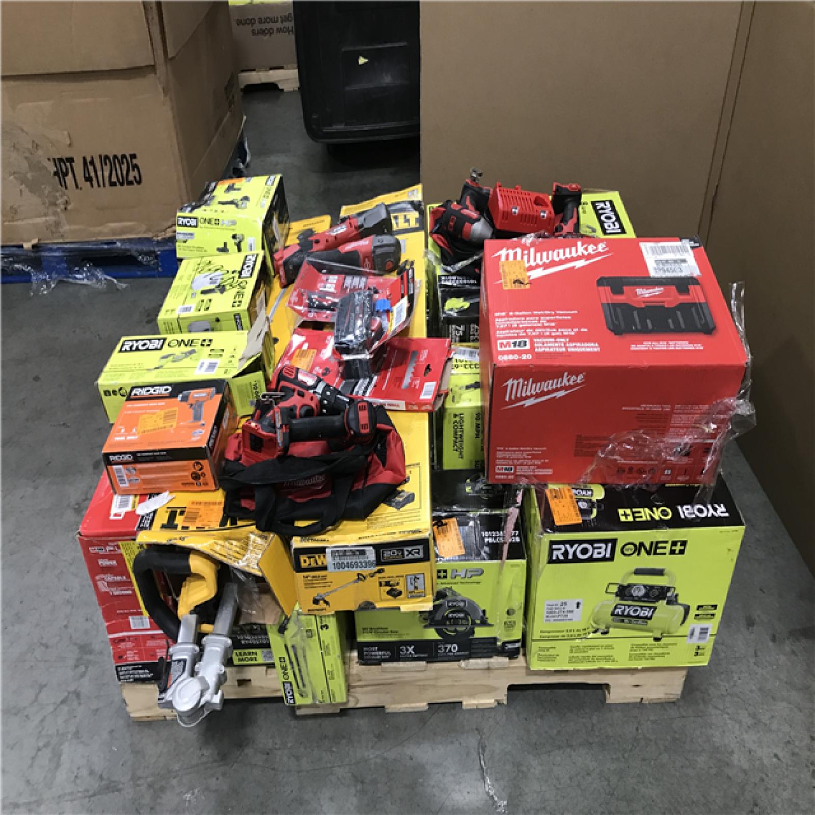 CALIFORNIA AS-IS TOOL PALLET