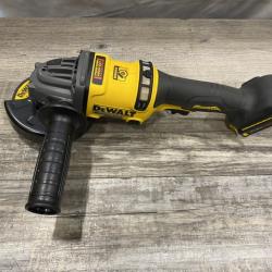 AS-IS DEWALT FLEXVOLT 60V MAX Cordless Brushless 4.5 in. to 6 in. Small Angle Grinder with Kickback Brake (Tool Only)
