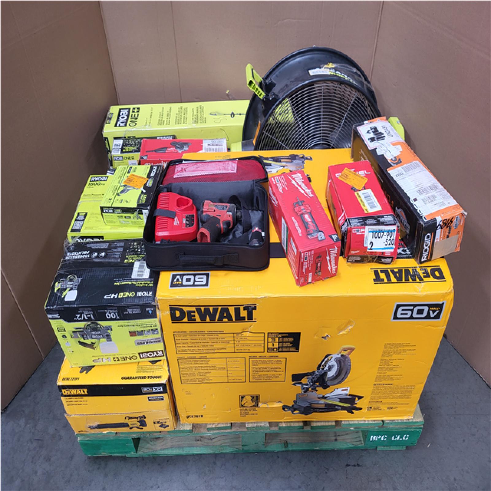 CALIFORNIA AS-IS TOOL PALLET
