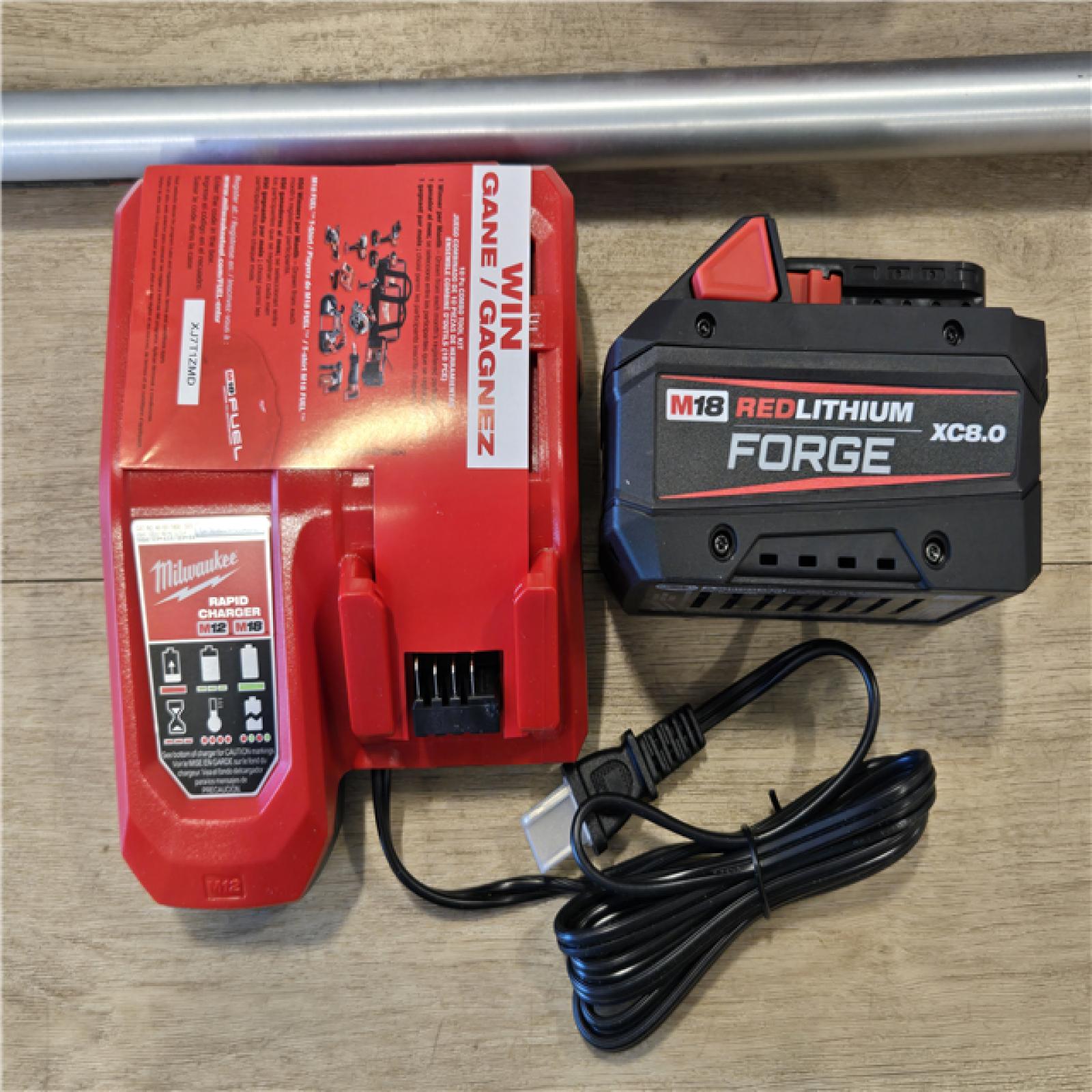 AS-IS Milwaukee FUEL 18V 16 in. Brushless Cordless Battery Powered String Trimmer Kit