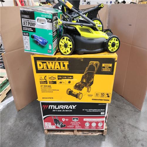 CALIFORNIA AS-IS OUTDOOR POWER EQUIPMENT