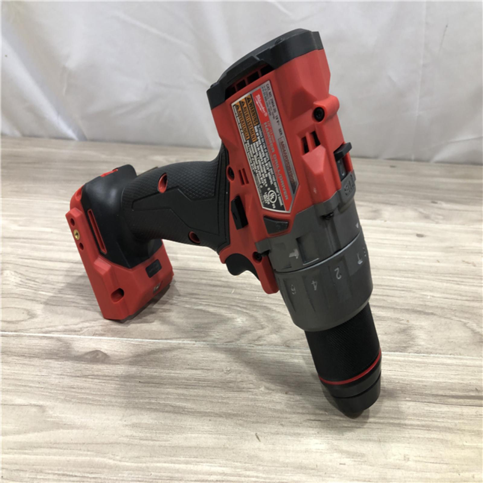 AS-IS Milwaukee FUEL 18V Lithium-Ion Cordless Hammer Drill and Impact Driver Combo Kit