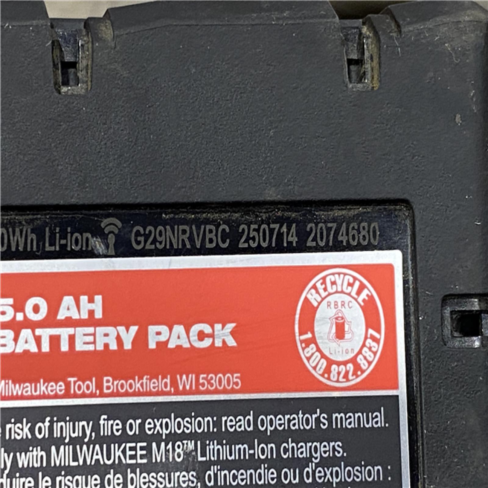 AS-IS Milwaukee FUEL 18V Lithium-Ion Brushless Cordless Hammer Drill and Impact Driver Combo Kit