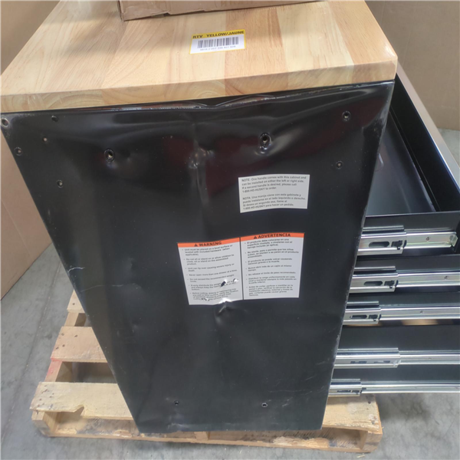 CALIFORNIA AS-IS HUSKY 52 10-DRAWER MOBILE WORKBENCH
