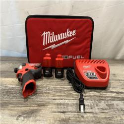 AS-IS Milwaukee FUEL SURGE 12V Lithium-Ion Brushless Cordless 1/4 in. Hex Impact Driver Compact Kit