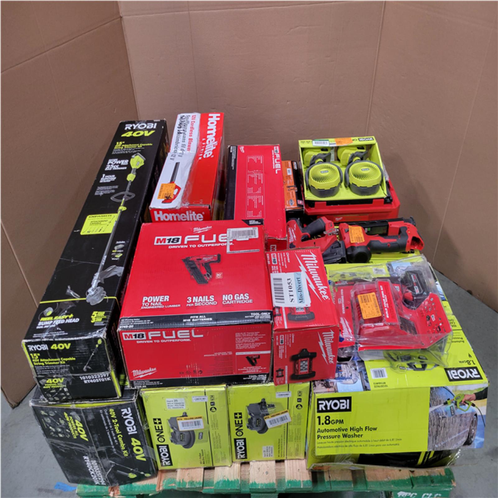 CALIFORNIA AS-IS TOOL PALLET