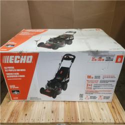 Phoenix NEW ECHO 21 in. 190 cc Briggs and Stratton Gas 3-in-1 Dual Blade RWD Self-Propelled Lawn Mower with Single Lever Deck Adjustment