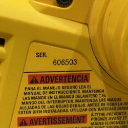 AS-IS DEWALT 20V MAX XR Cordless Brushless 3-1/4 in. Planer (Tool Only)