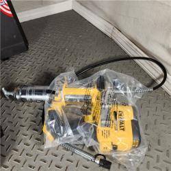 Houston Location - AS-IS DEWALT DCGG571M1 20V MAX Lithium Ion Grease Gun - Appears IN GOOD Condition