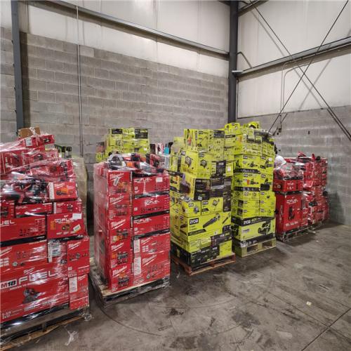 Pittston Location As-Is Power Tools Partial Truckload (11 Pallets) 4447-A