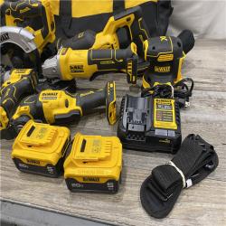 AS-IS DEWALT 20V Lithium-Ion Cordless 8-Tool Combo Kit