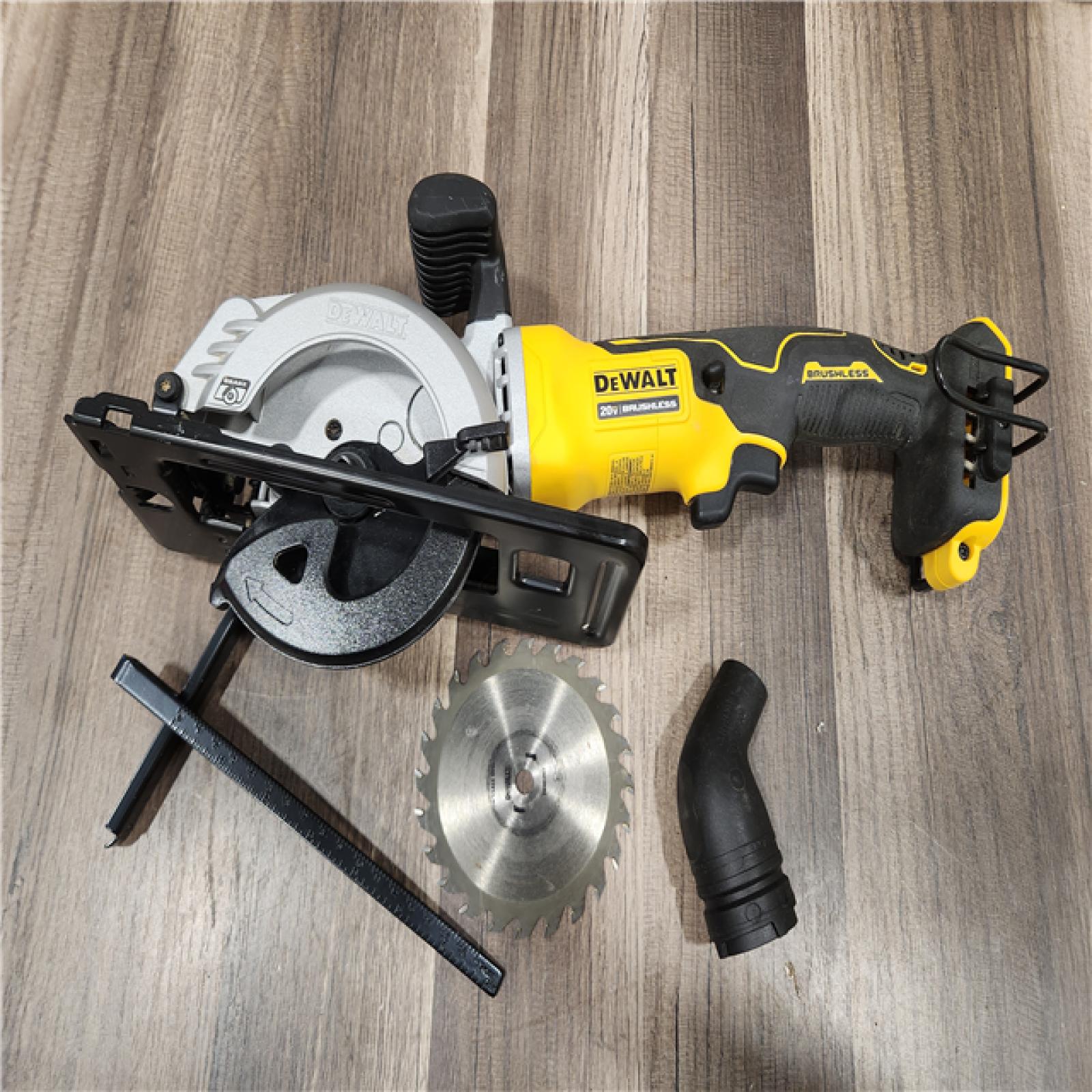 AS-IS DEWALT ATOMIC 20V MAX Cordless Brushless 4-1/2 in. Circular Saw (Tool Only)