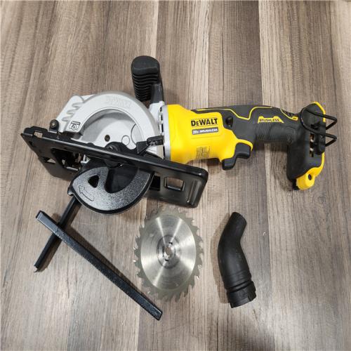 AS-IS DEWALT ATOMIC 20V MAX Cordless Brushless 4-1/2 in. Circular Saw (Tool Only)