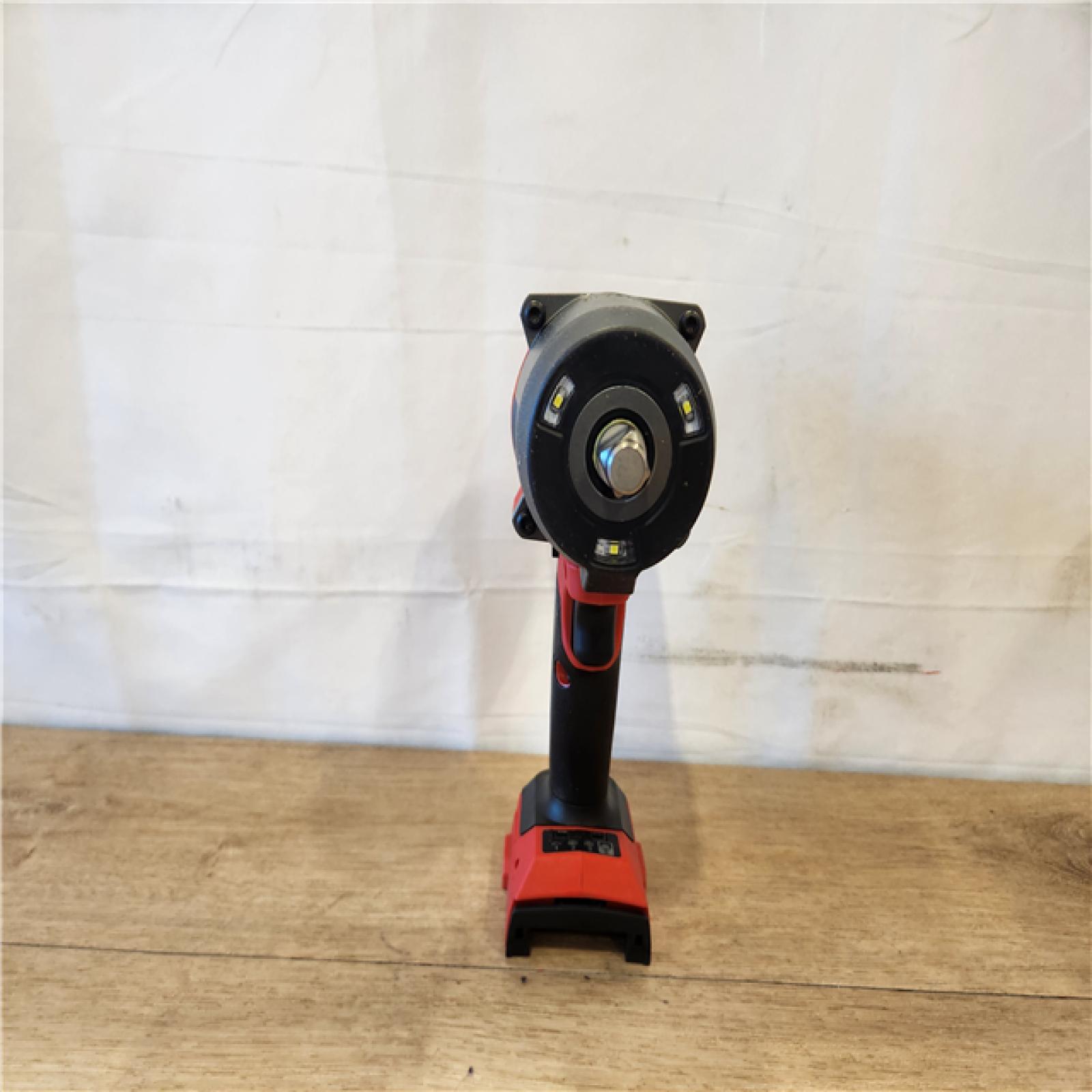 AS-IS- Milwaukee FUEL 18V Lithium-Ion Brushless Cordless 1/2 in. Impact Wrench with Friction Ring (Tool-Only)