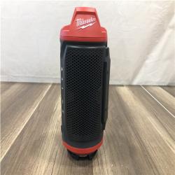 AS-IS Milwaukee 12-Volt Lithium-Ion Cordless Bluetooth Jobsite Speaker with PACKOUT Compatibility