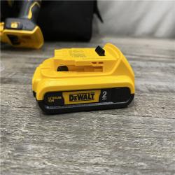 AS-IS DEWALT 20V MAX Lithium-Ion 15-Degree Electric Cordless Roofing Nailer Kit