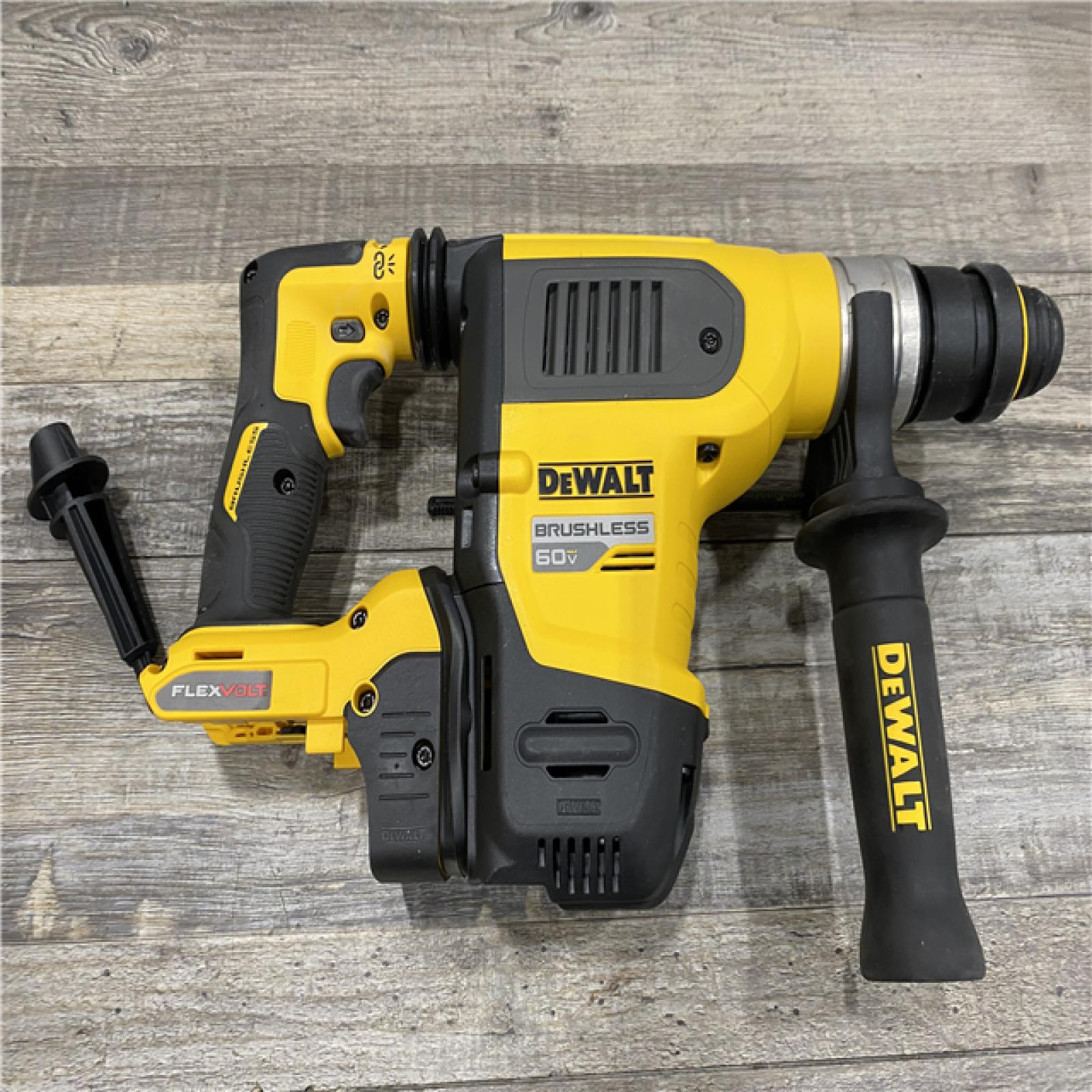 AS-IS DEWALT FLEXVOLT 60V MAX Cordless 1-1/4 in. SDS Plus Rotary Hammer (Tool Only)