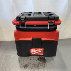 AS-IS - MILWAUKEE M18 FUEL PACKOUT 18-Volt Lithium-Ion Cordless 2.5 Gal. Wet/Dry Vacuum